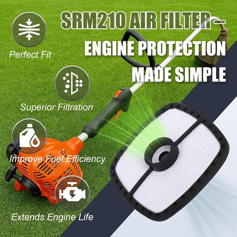 Vehicle-Specific Echo Air Filter Kit with Spark Plug & Fuel Line - Easy Install gallery