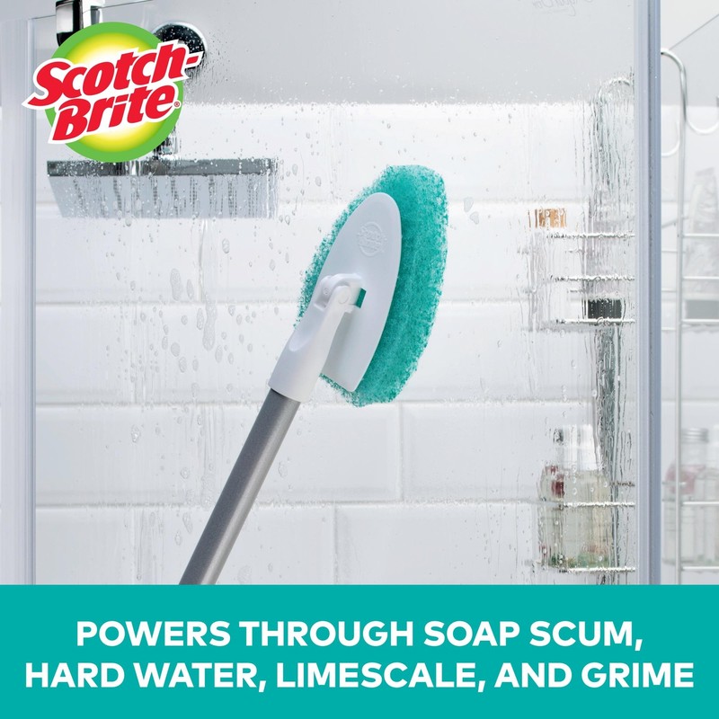Scotch-Brite Non-Scratch Extendable Tub & Tile Scrubber 549X-CC-6 gallery