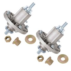 2 Deck Spindles For John Deere D100 D105 D110 D120 D125 D130 Tractors GY21098