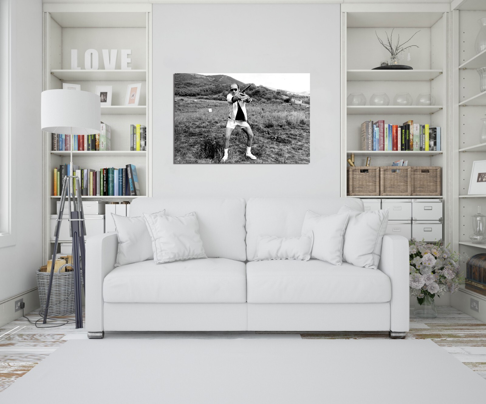 Hunter S. Thompson Poster 24x36 Inch Photo Rare Print Wall Art Print gallery