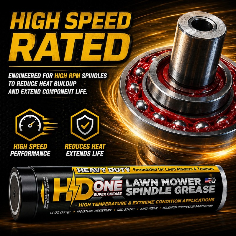2 Pack Heavy Duty High Temp Spindle & Wheel Bearing Grease for Toro Exmark Mower gallery