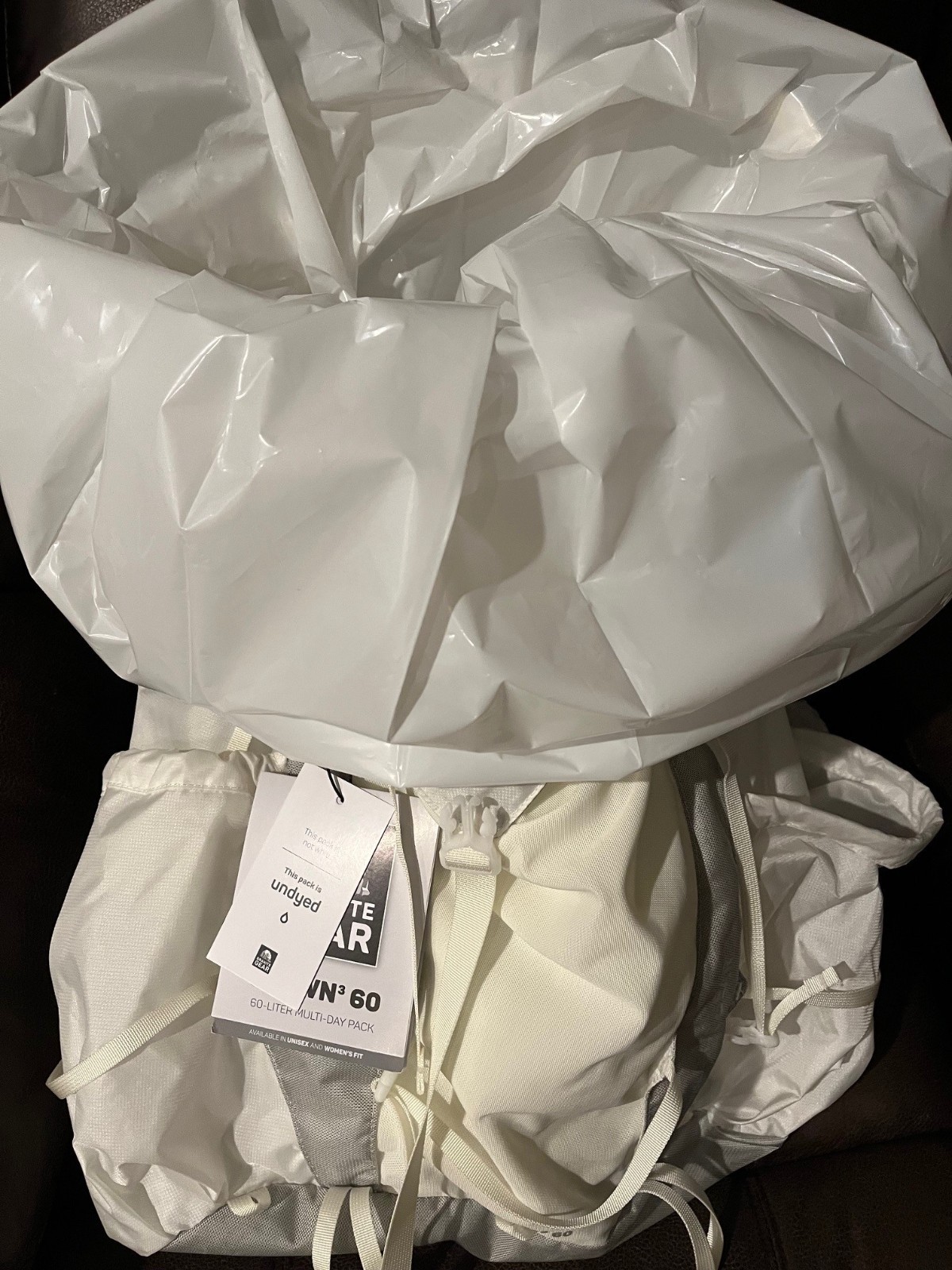 Heavy-Duty Backpack Liner, Single Trash Compactor Bag, 20 Gallon, Backpacking gallery