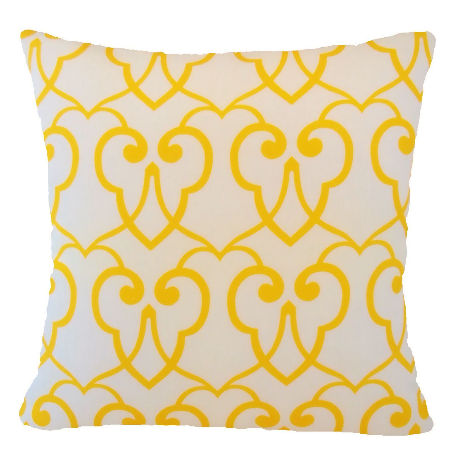 Yellow Throw PILLOW COVER Home Decor Sofa Bed Cushion Case Double-Sided 18x18" gallery