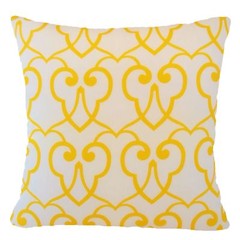 Yellow Throw PILLOW COVER Home Decor Sofa Bed Cushion Case Double-Sided 18×18″