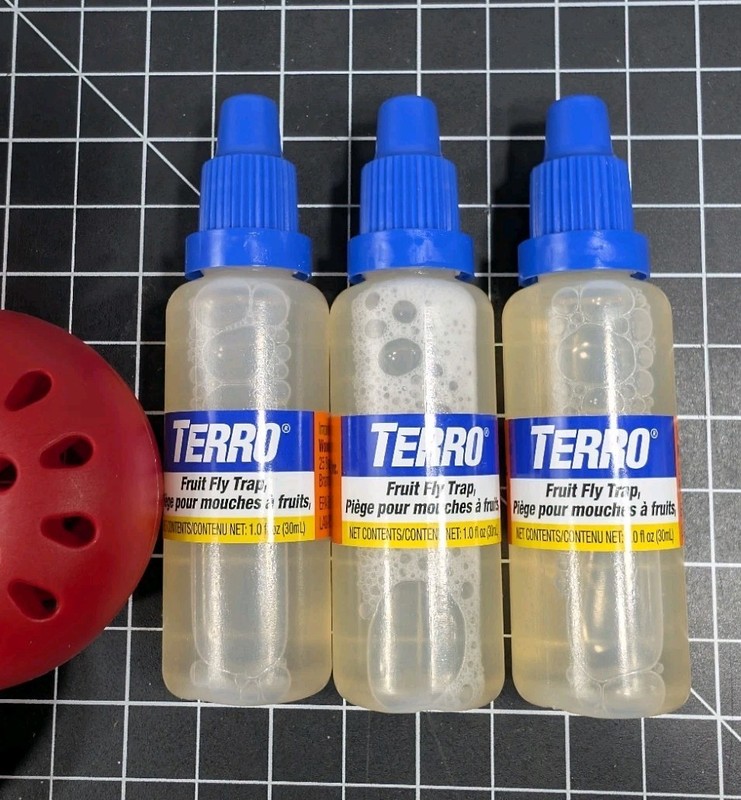 12pk Terro Fruit Fly Traps Indoor (two 6 Pack boxes) + 520 Days of Lure Supply gallery