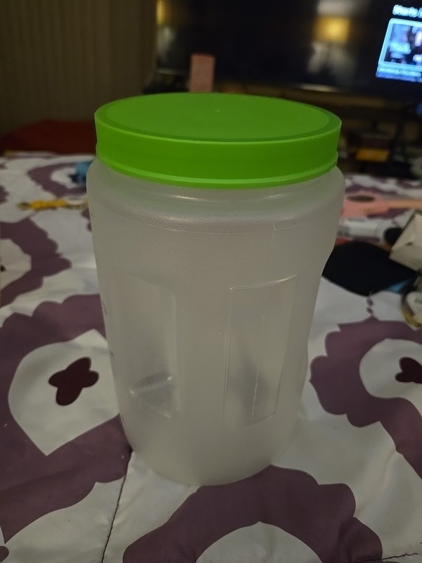 United Solutions 3 Quart Plastic Food Canister Storage Container B49 gallery