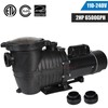2HP Pool Pump Motor,Above/Inground,110-240V,6500GPH,78FT Max,1.5'' NPT,Hard wire gallery