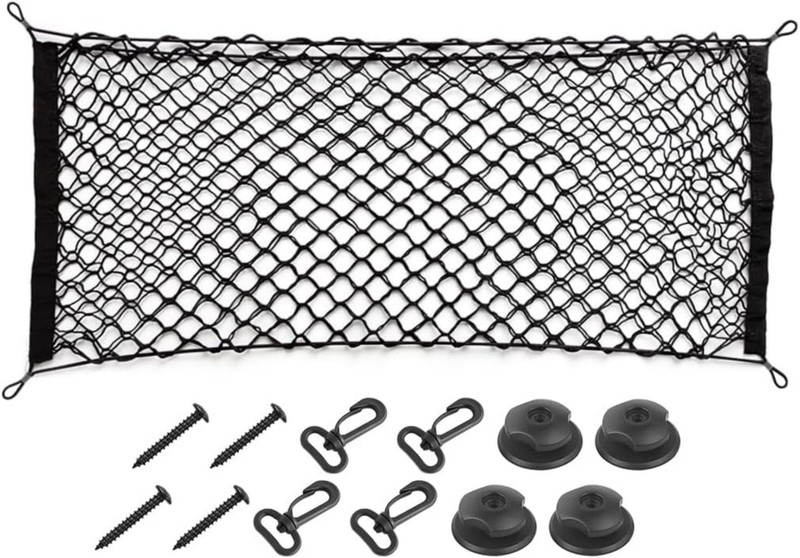 SUV Car Accessories Envelope Style Trunk Cargo Net Storage Organizer Universal gallery