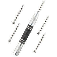 Practical Centre Punch Punch Needle Alloy Steel Automatic 5pcs/set Accessories