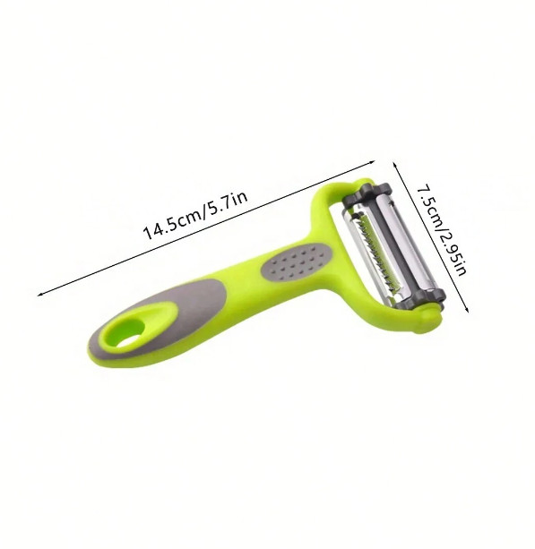 1pc Multifunctional Rotatable Fruit & Vegetable Peeler Ideal for various produce gallery