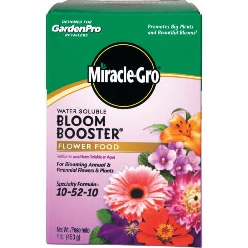 Miracle Gro 1 Pound 1360011 Water Soluble Bloom Booster Flower Food 10-52-10 1 gallery