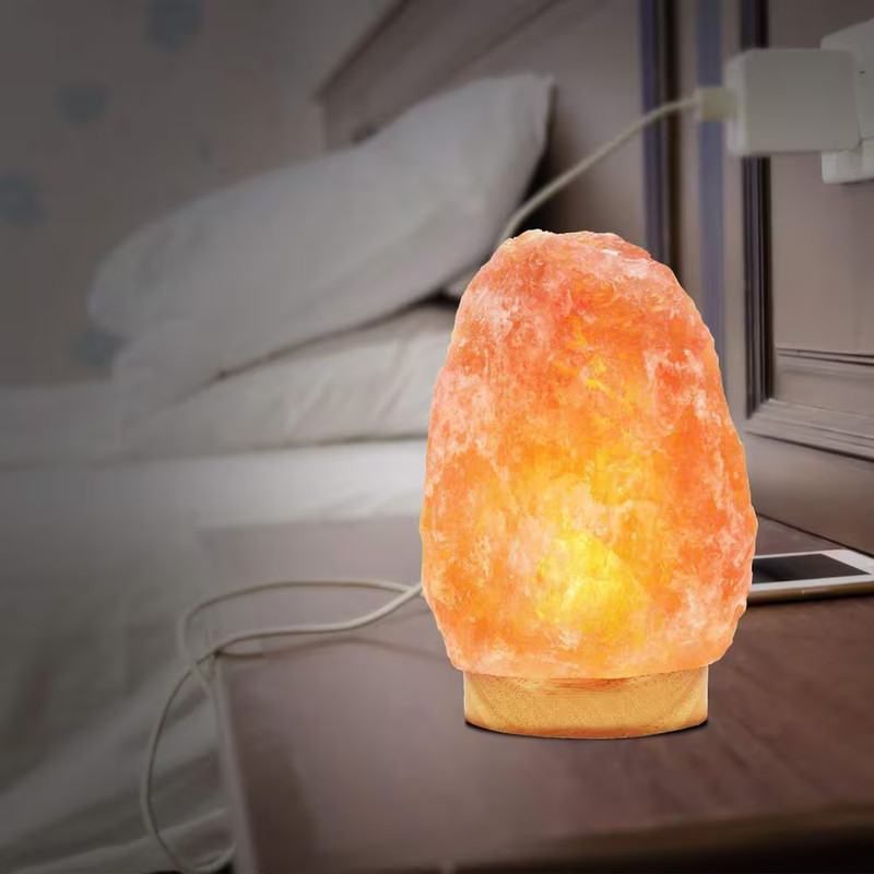 9 In. Tall Ionic Crystal Natural Salt 5 to 7 Lbs. Lamp gallery