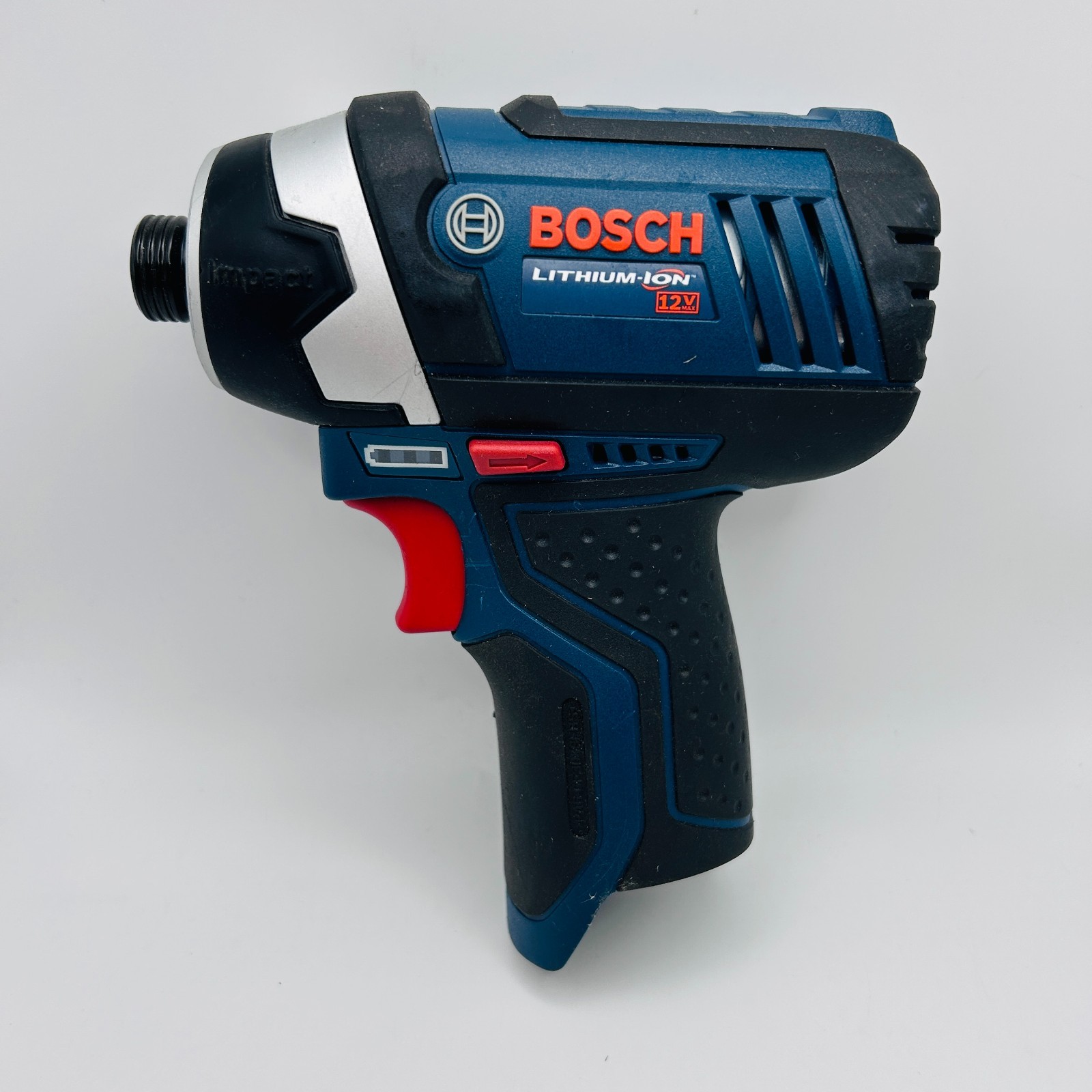 Bosch 12V Li-Ion Cordless 1/4 in Keyless Impact Driver Tool Only gallery