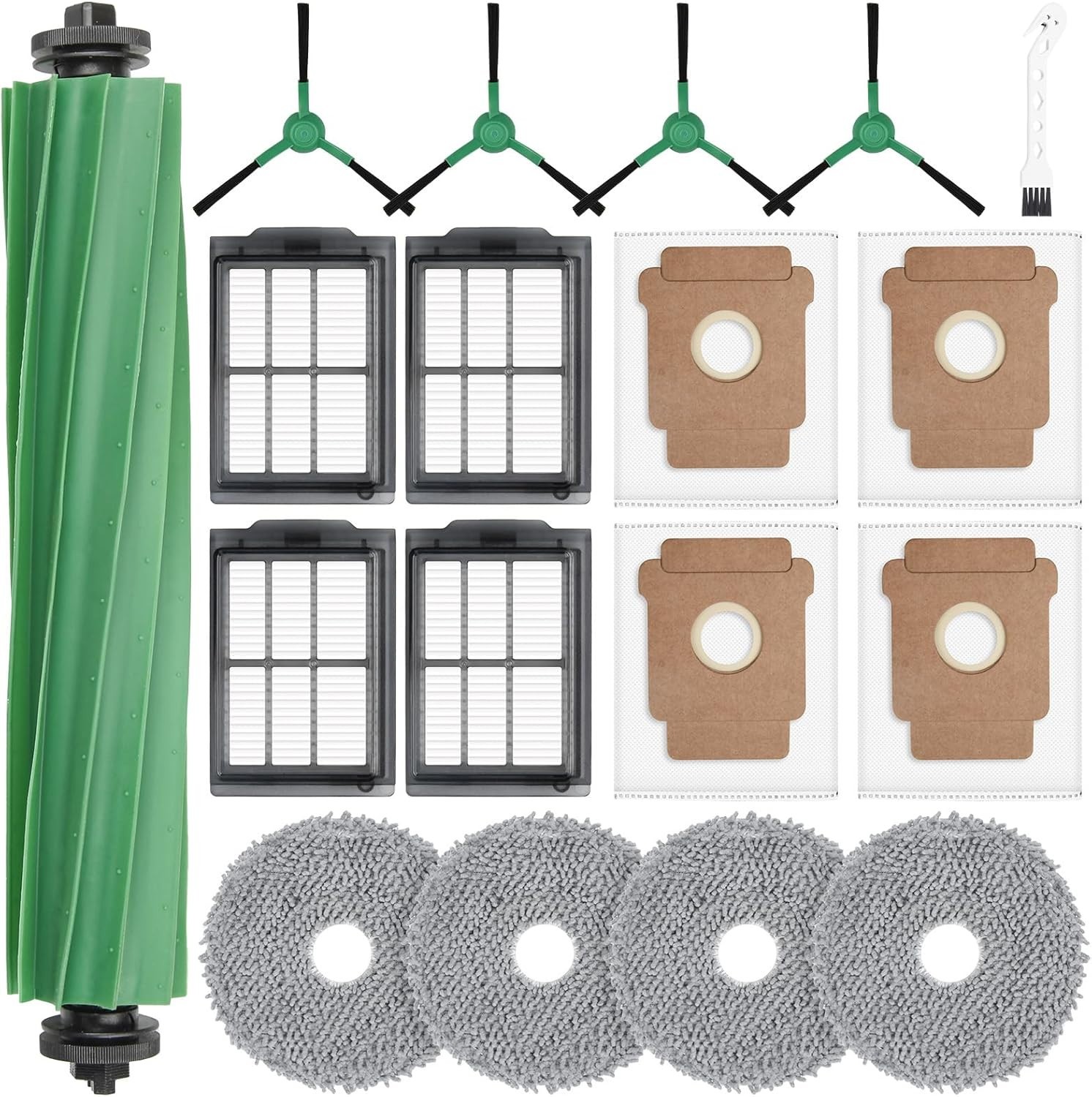18 Pcs - Replacement Parts for iRobot Roomba Plus 405 Combo / 505 Combo / 507 Co gallery