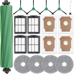 18 Pcs – Replacement Parts for iRobot Roomba Plus 405 Combo / 505 Combo / 507 Co