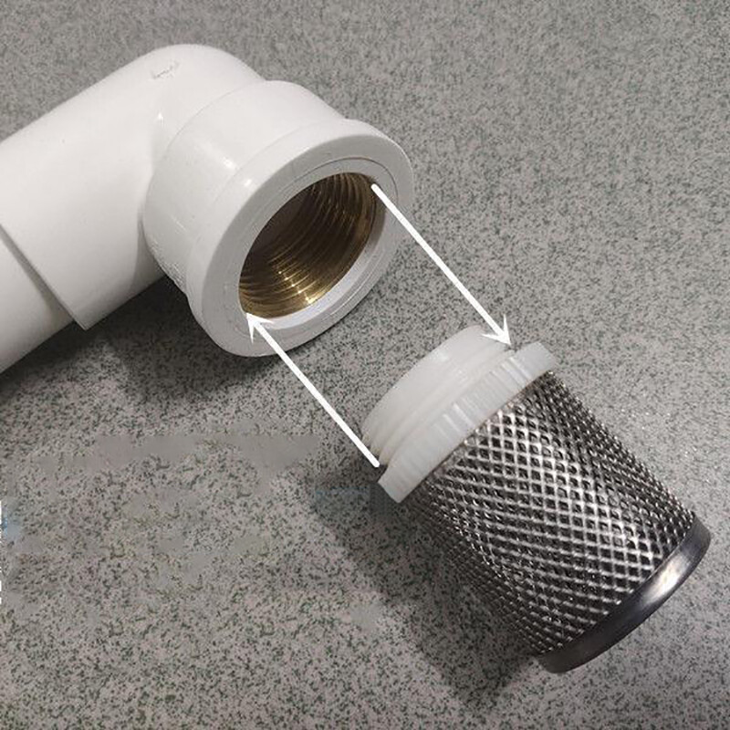 Male Thread Pipeline Filter Inline Water Pump Mesh Strainer Garden Pump Filter gallery