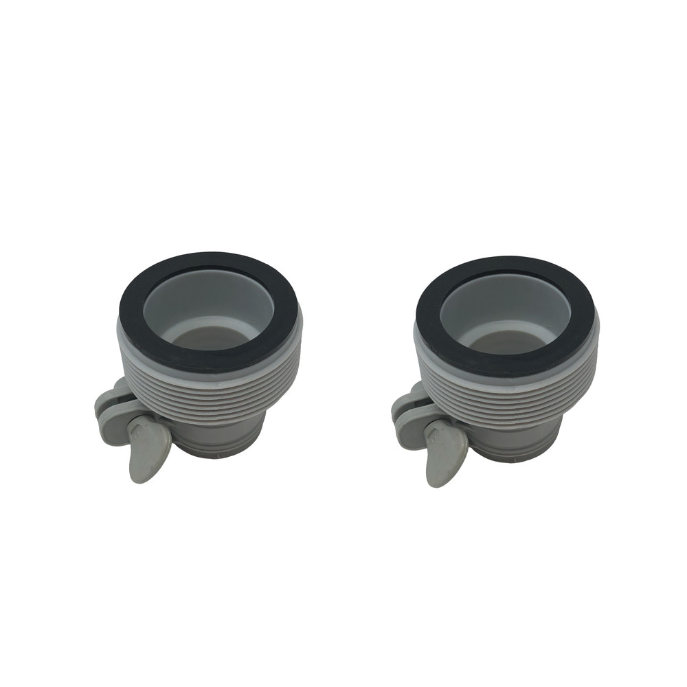 2 Pack - Intex Replacement Adapter B for 10722 Swimming Pool Filter Pump