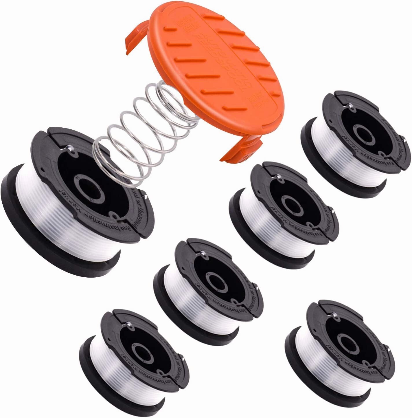 Black Decker AF-100 String Trimmer Parts Line Spool Weed Eater Edger 6PK gallery