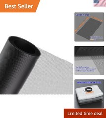 Multi-Purpose 48″W x 99″L Adjustable Screen Mesh – Perfect for Doors & More