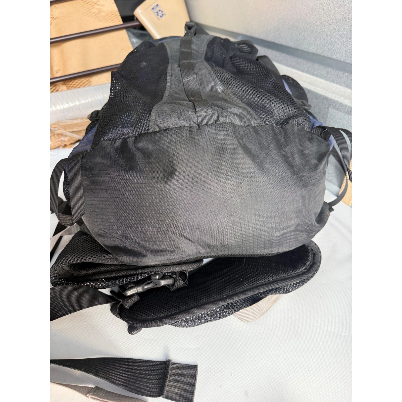 Gregory G-Pack Blue Black Internal Frame Technical Hiking Backpack Lightweight 5