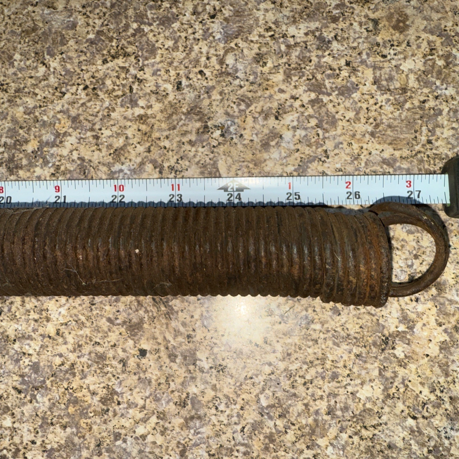 2 Vintage 90lbs Garage Door Spring Only 9 Ft x 7 Ft Door 27” Springs Only gallery