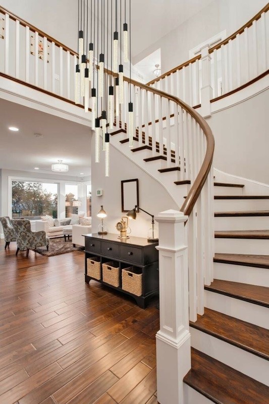 LARGE BLACK FOYER ENTRY DINING ROOM CRYSTAL PENDANT CHANDELIER 16 LIGHT FIXTURE gallery
