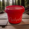 Michaels Mini Bucket With Handle & Lid 10.1 Fl Oz / 300 mL HTF gallery
