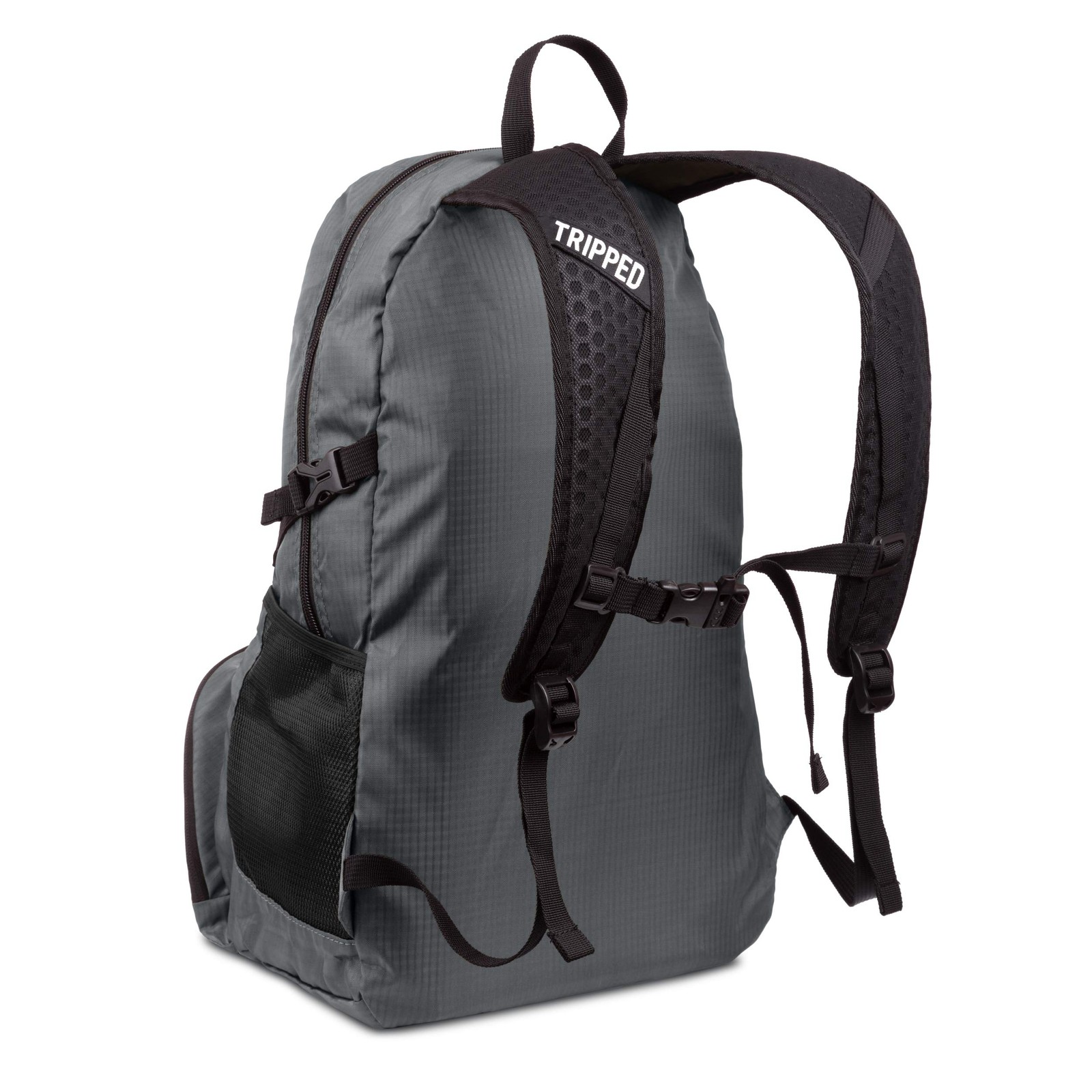 Granite Grey 35L Foldable Backpack, Lightweight Packable with Padded Straps 3