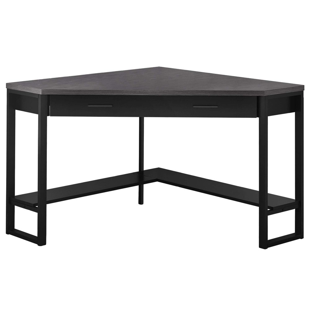 42 Gray and Black Corner