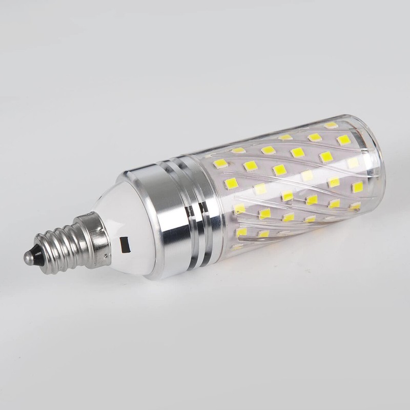 16W E12 LED Corn Bulb Light 6000K Candelabra Ceiling Fan Lamp Daylight White gallery