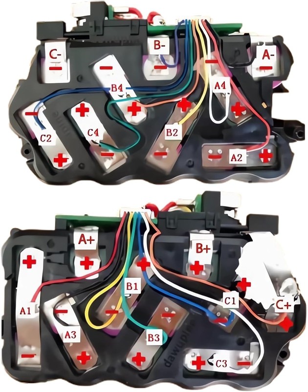 PCB Battery Charging Protection Circuit Board for Dewalt Flexvolt DCB609 20V/60V gallery