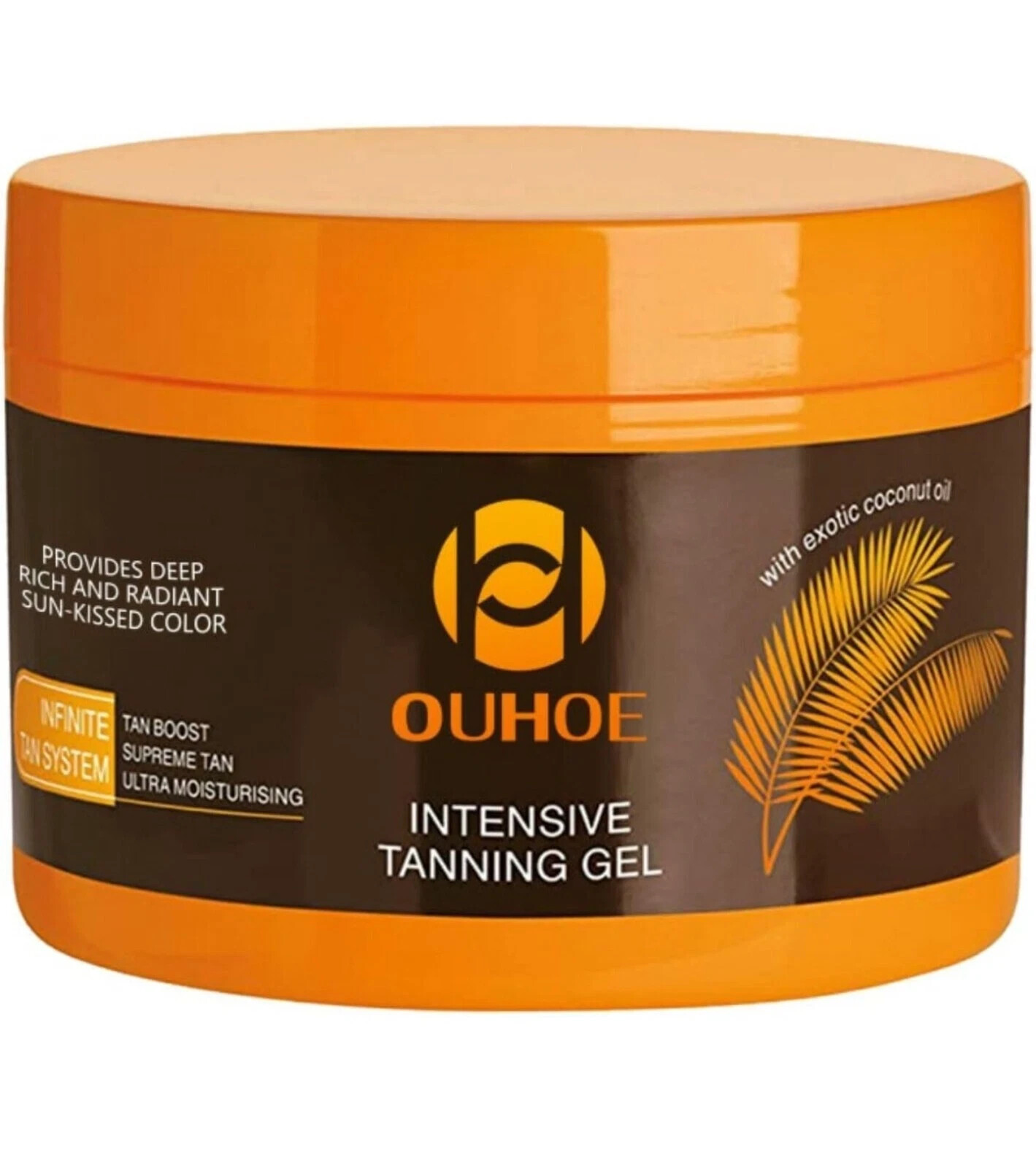 OUHOE Intensive Tanning Gel - Outdoor Sun Tan Gel Summer Beach. 150g gallery