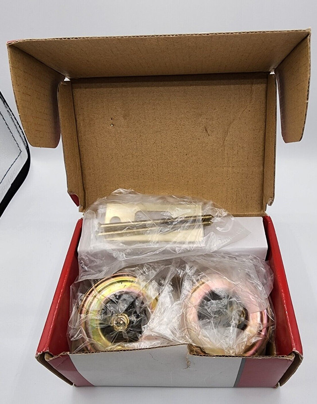 Hyper Tough* Keyed Entry DeadBolt*Double Cylinder*ANSI Grade 3*Brand New In Box gallery