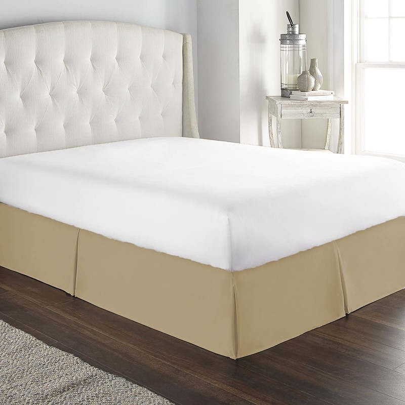 Soft Bedding 1000 - 1200 Thread Count 100% Cotton Taupe Solid Select Item gallery