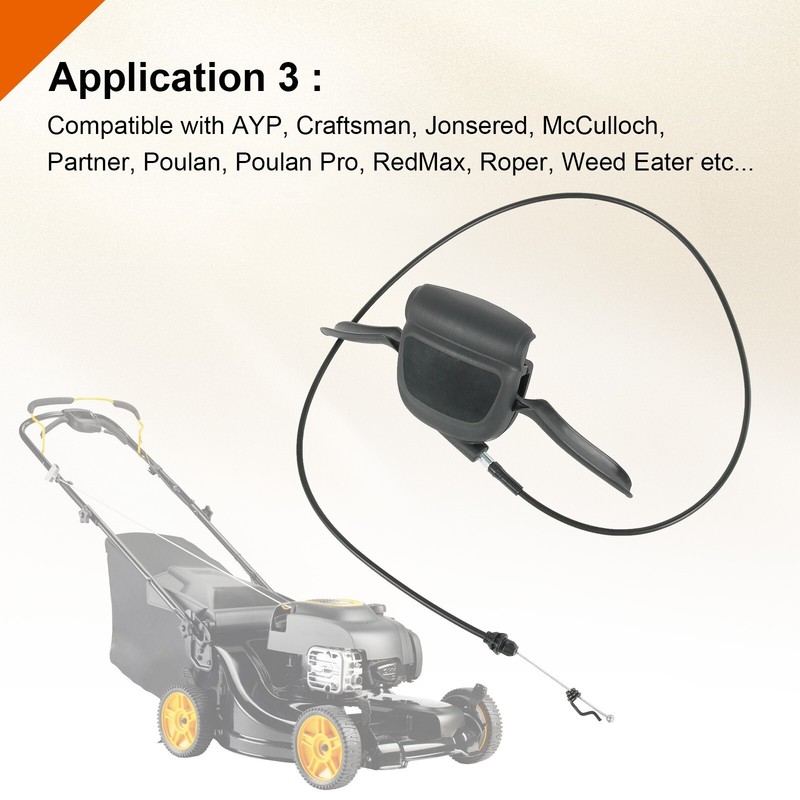Self-Propelled Mower Control Handle For Craftsman Husqvarna HU775H HU700 HU800 gallery