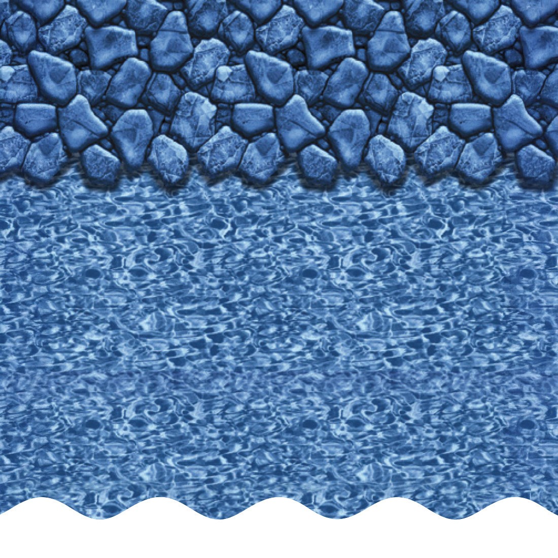 SmartLine 21' x 54” Round Overlap 25 Gauge Swimming Pool Liner - Choose Pattern gallery