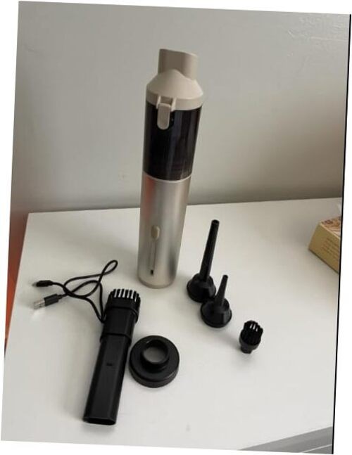 Car Vacuum - 20000Pa Powerful Suction Mini Vacuum Cleaner Blowing & Champagne gallery