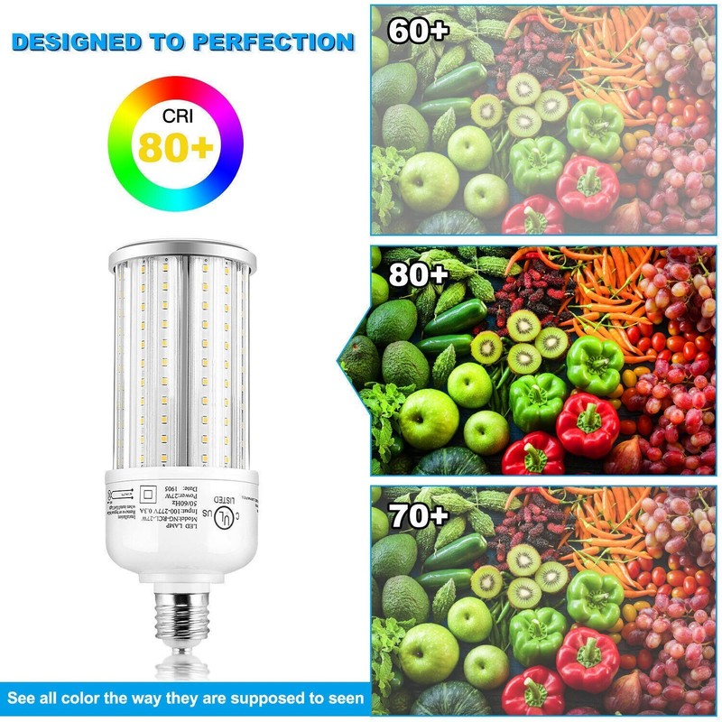 5000K Daylight, E39 Mogul Base, 36W LED Corn Light Bulb Warehouse High Bay Lamps gallery