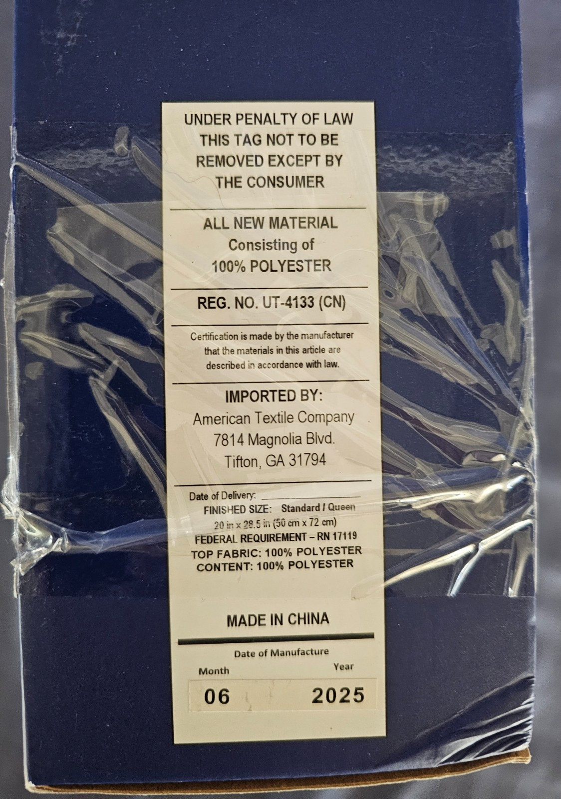 Tempur-Pedic TEMPUR-Protect Waterproof Pillow Protector Queen Size White New gallery