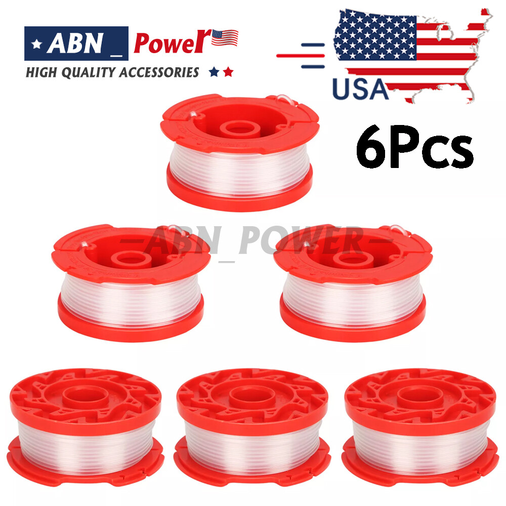 6 Pack professional String Trimmer Line .065" 30ft Compatible with Craftsman