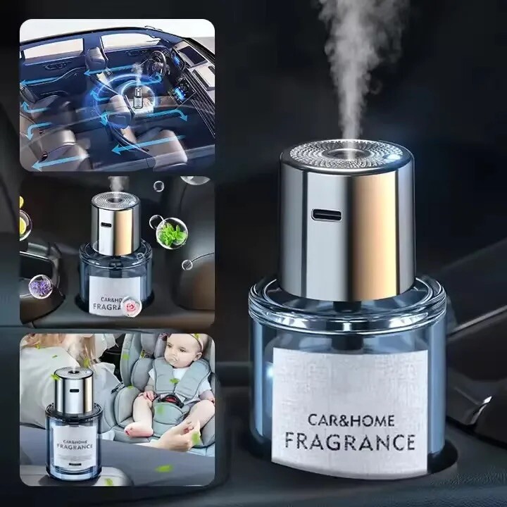 Car Diffuser Air Freshener Smart Car Fragrance Air Freshener With Oil For Car gallery