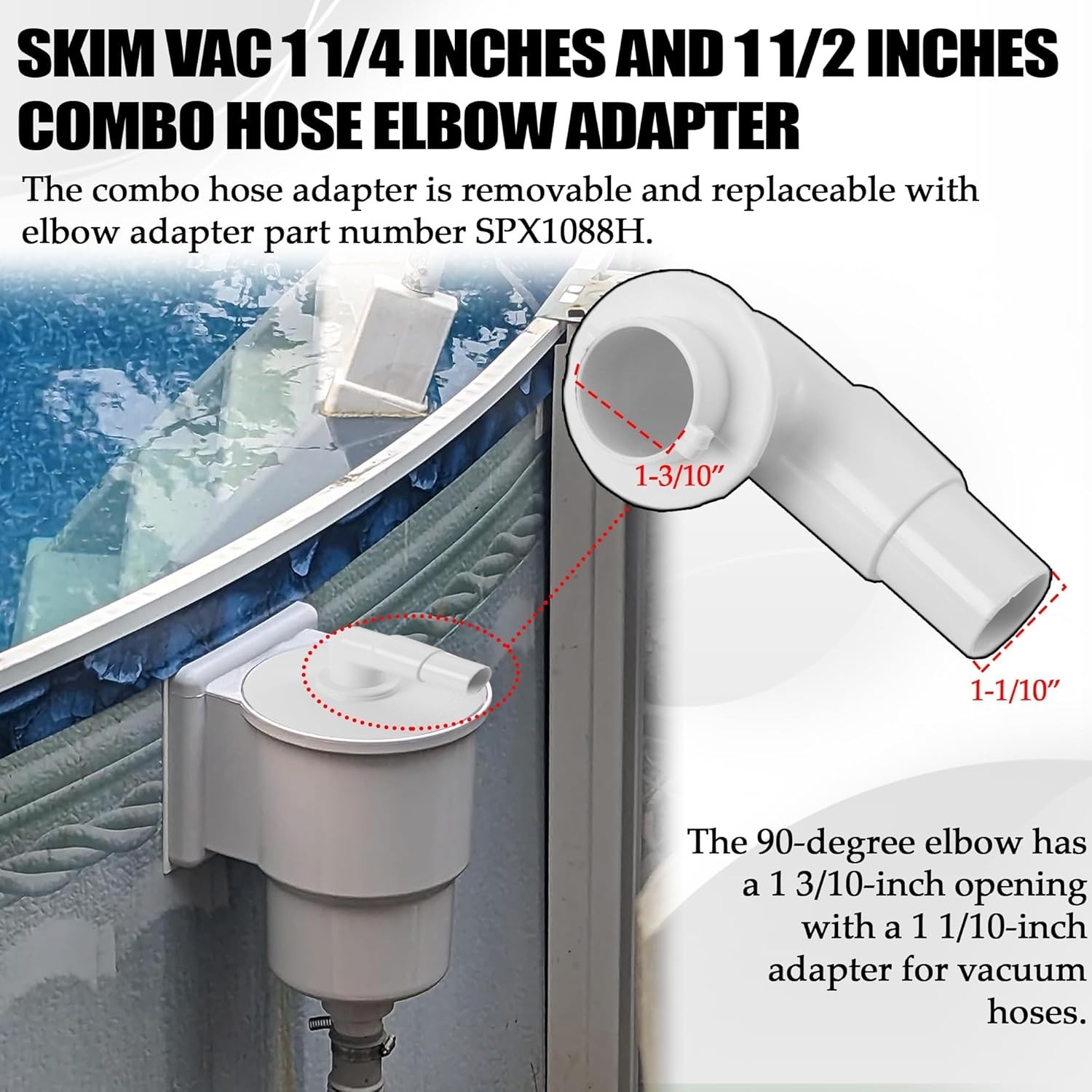 TonGass 7" Pool Skimmer Vacuum Plate Compatible with Hayward Swimming Pool gallery