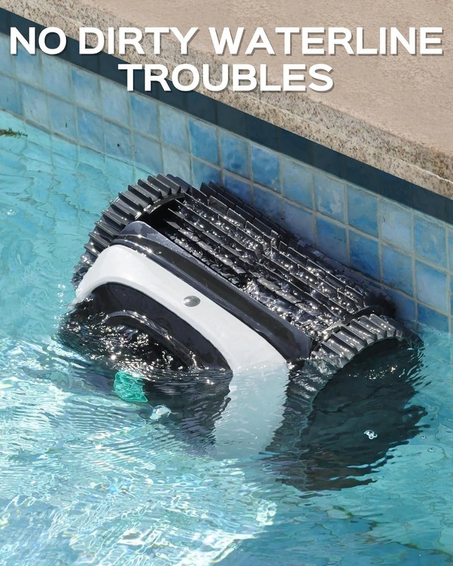 WYBOT C1 Robotic Pool Vacuum for Inground Pools *OPEN BOX - NEW* 150 min Runtime gallery