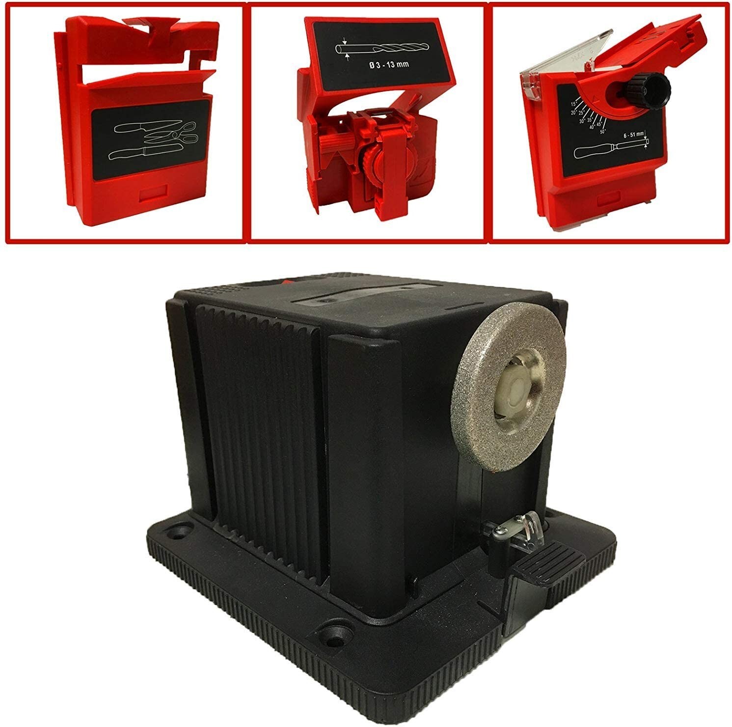 Universal Sharpening Station, Multifunctional Sharpener for Drill Knife Chisel gallery