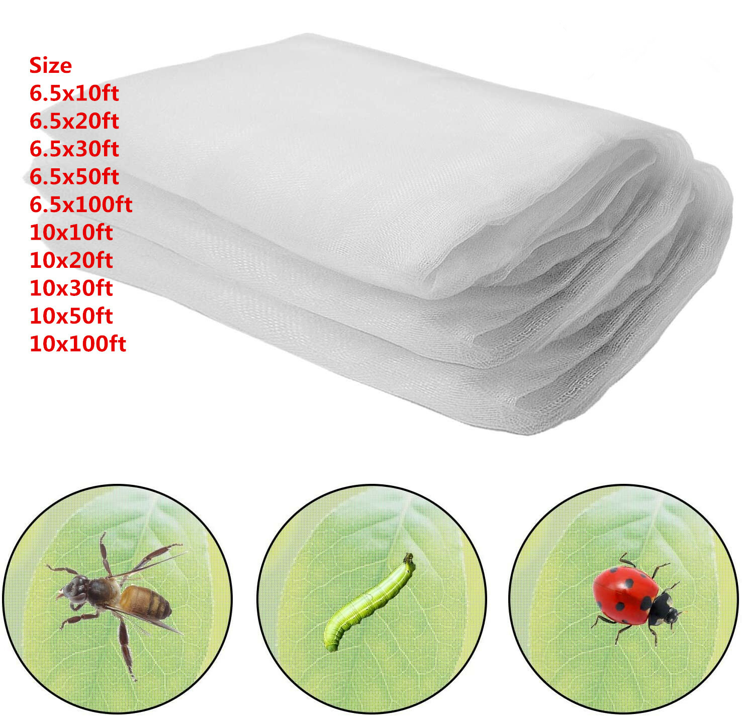 Mosquito Garden Bug Insect Netting Insect Barrier Bird Net Plant Protect Mesh gallery