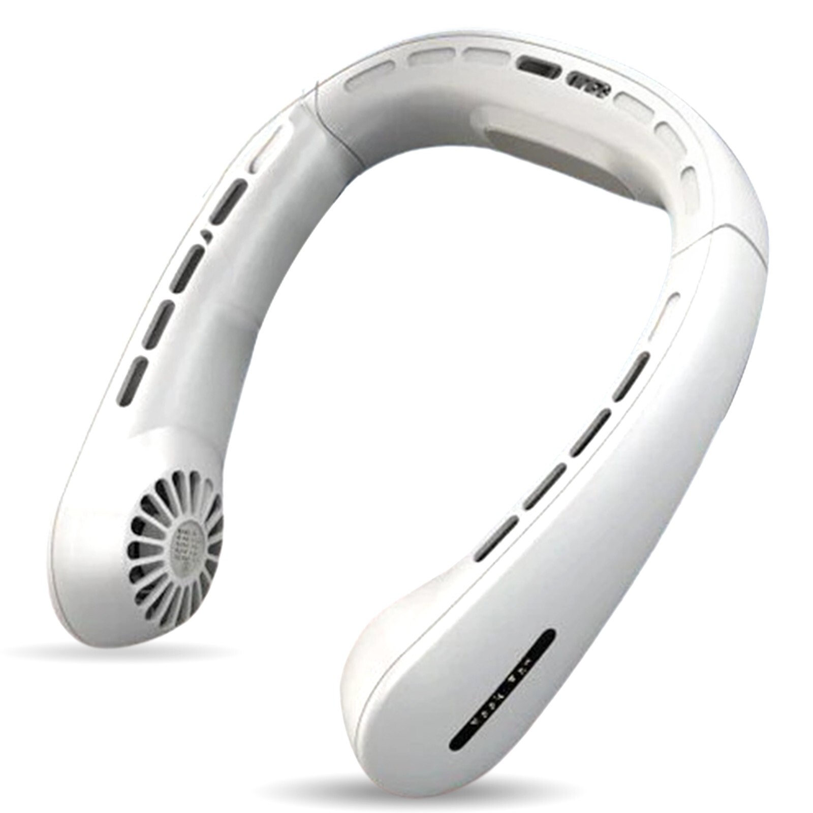AZZARUS Portable Neck Fan 360° Cooling Bladeless Personal Fan Headphone Design gallery