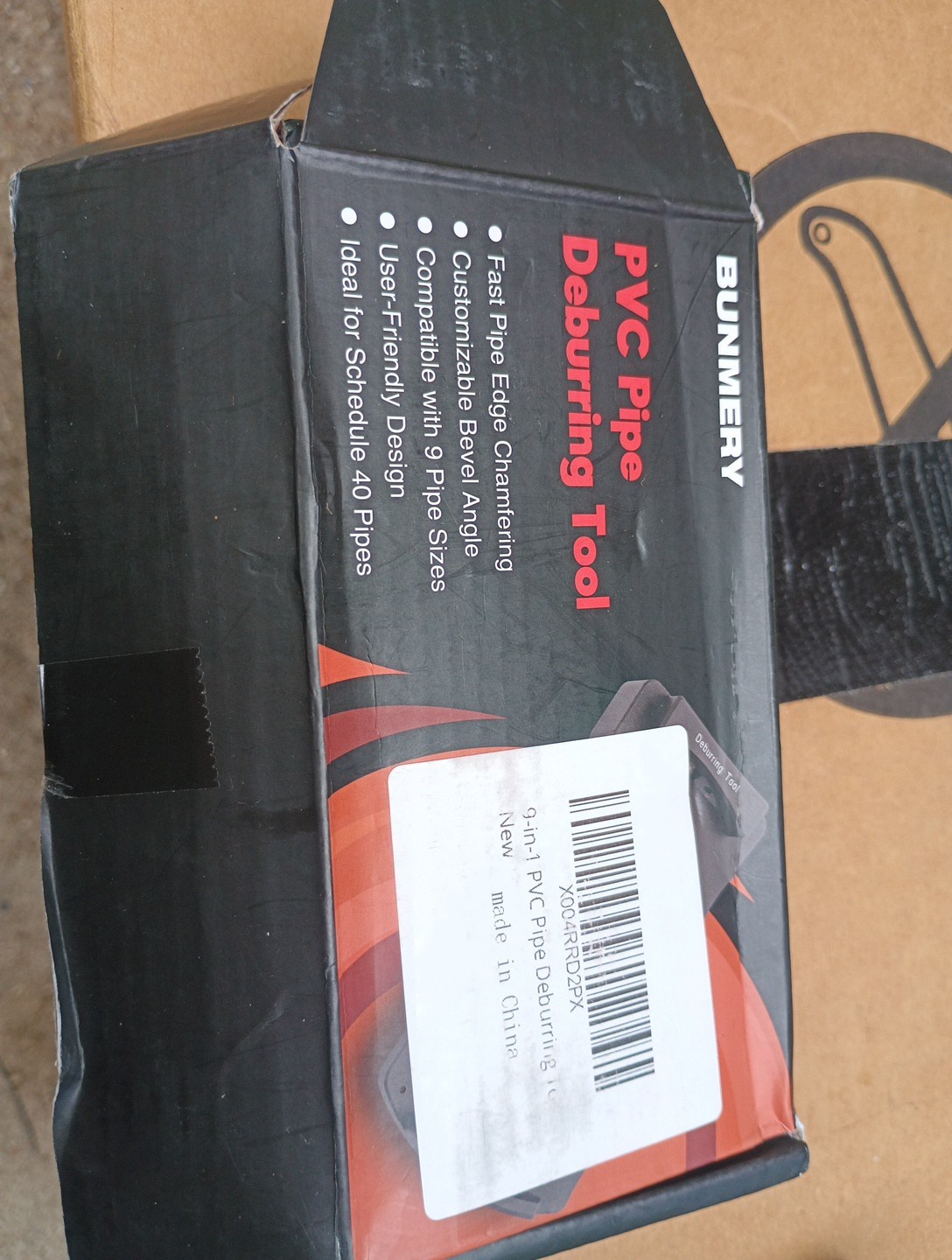 PVC Pipe Deburring Tool for Plastic Pipe in 6 Pipe Sizes from 1-1/4 to 4 inch gallery