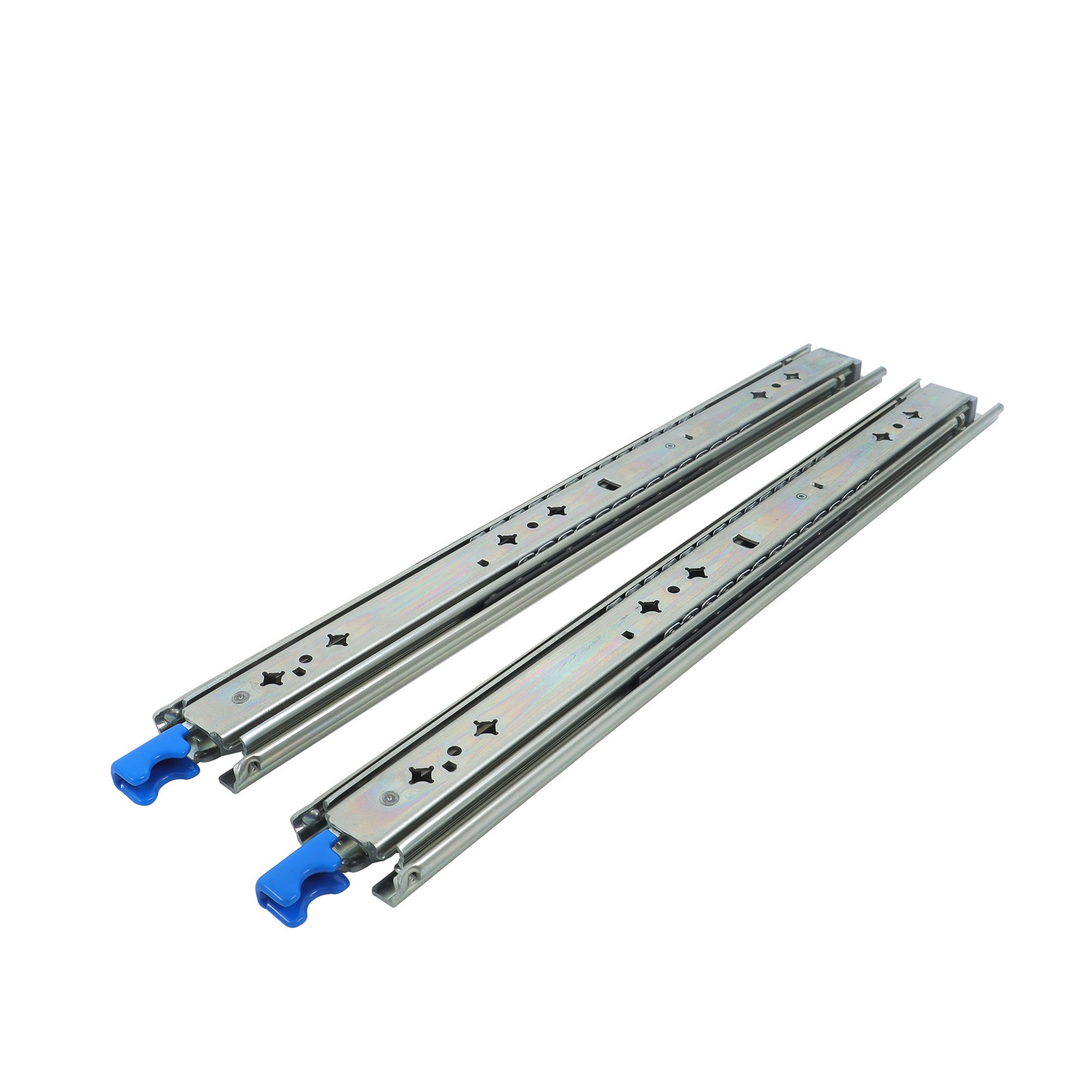 18" Locking Drawer Slides 250lb Heavy Duty Ball Bearing Full Extension With Lock gallery