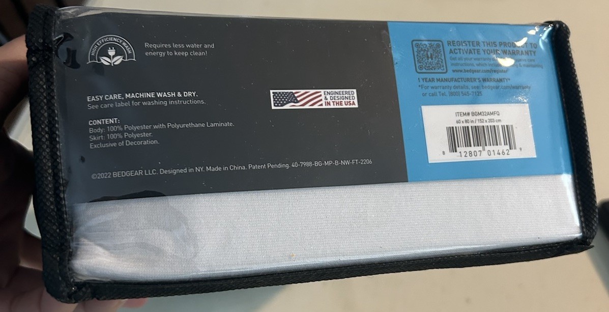 New BEDGEAR Basic Mattress Protector Queen Waterproof Barrier Soft Comfortable gallery