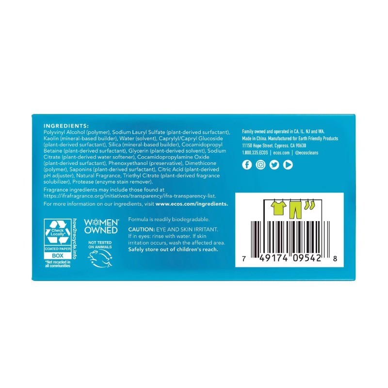 Laundry Detergent Sheets - 7.9oz/64 Loads gallery